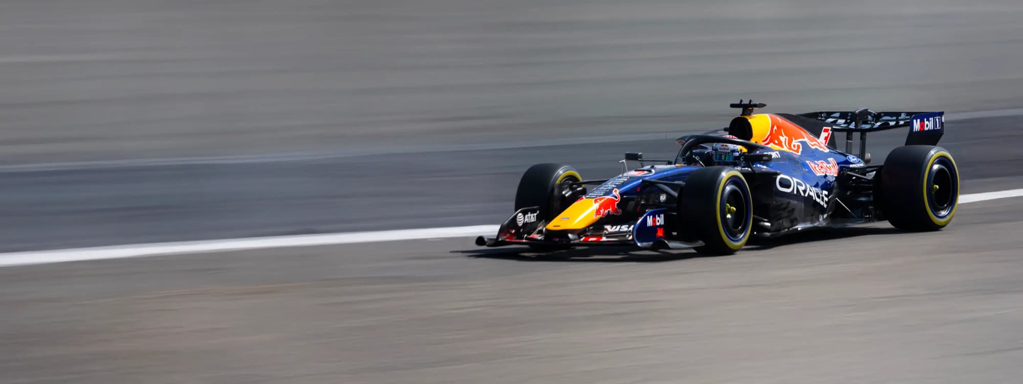 Formula racing at speed