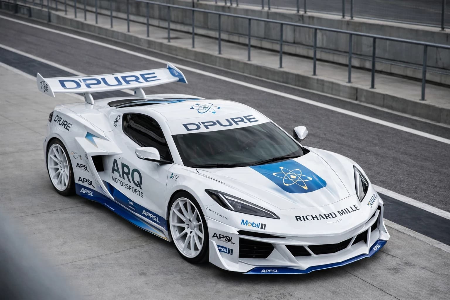 ARQ Motorsports Corvette C8 race car